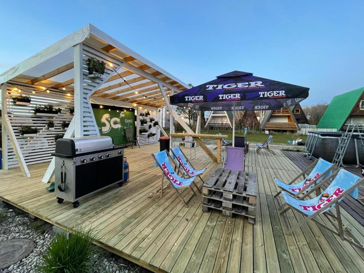 Soul Camp Nowecin Villa Łeba Kültér fotó