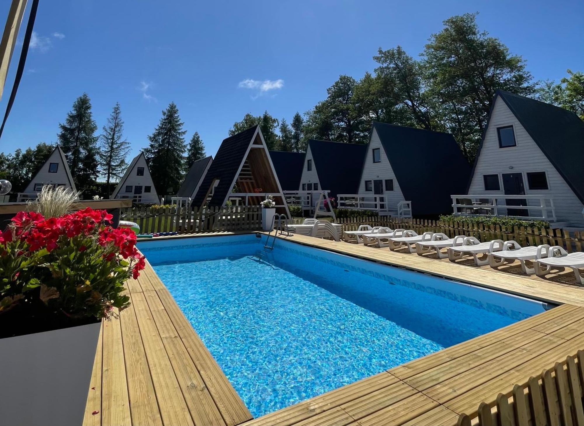 Soul Camp Nowecin Villa Łeba Kültér fotó